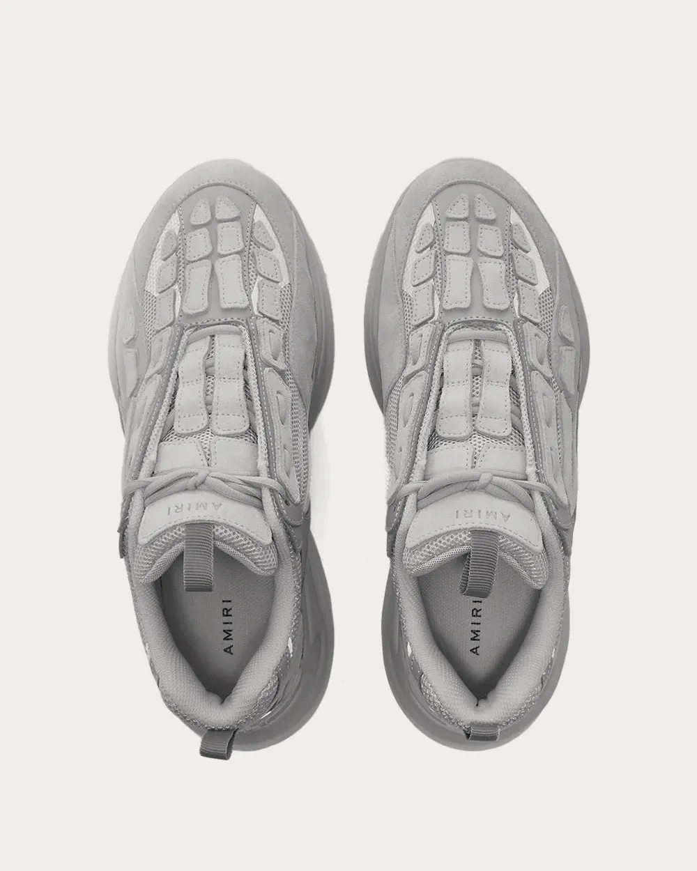 Bone Runner Grey Low Top Sneakers