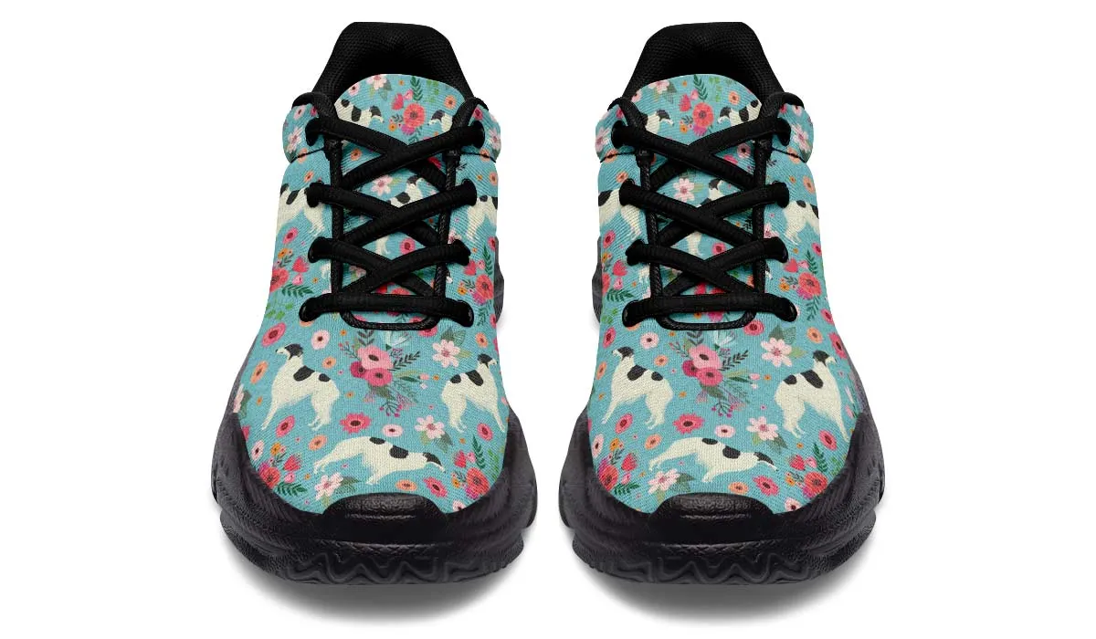 Borzoi Flower Chunky Sneakers