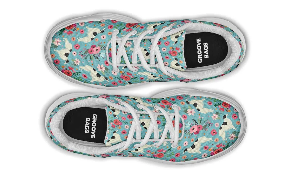 Borzoi Flower Chunky Sneakers