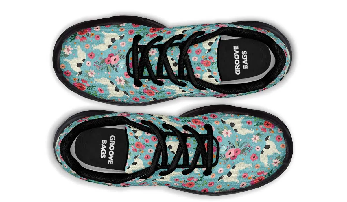 Borzoi Flower Chunky Sneakers