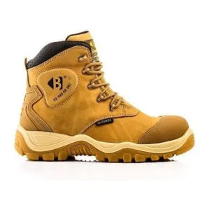 Buckler Safety Boots Waterproof Honey – BSH012HY | Lightweight & Durable Work Boots