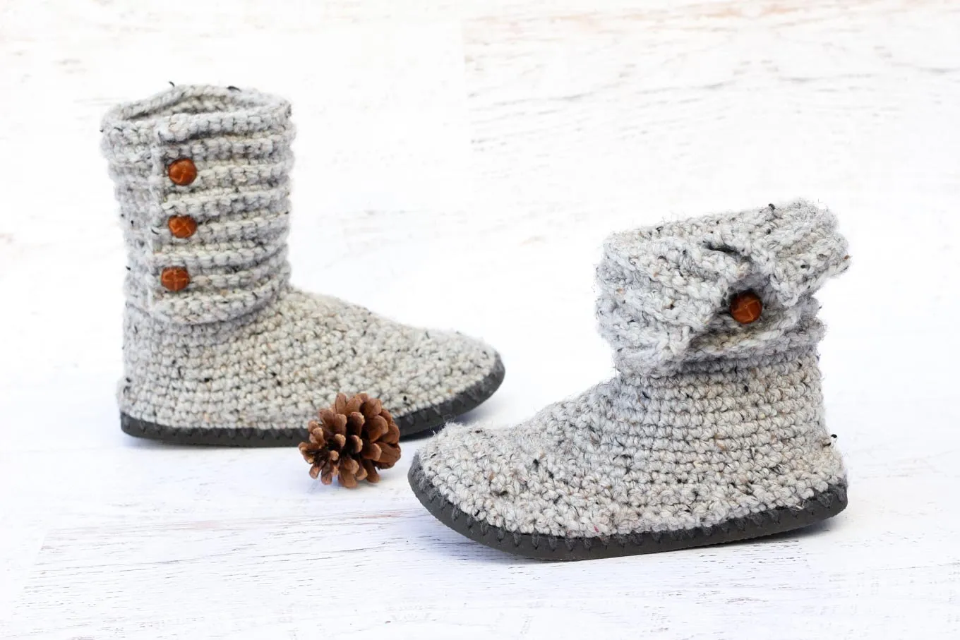 Cabin Boots Crochet Pattern