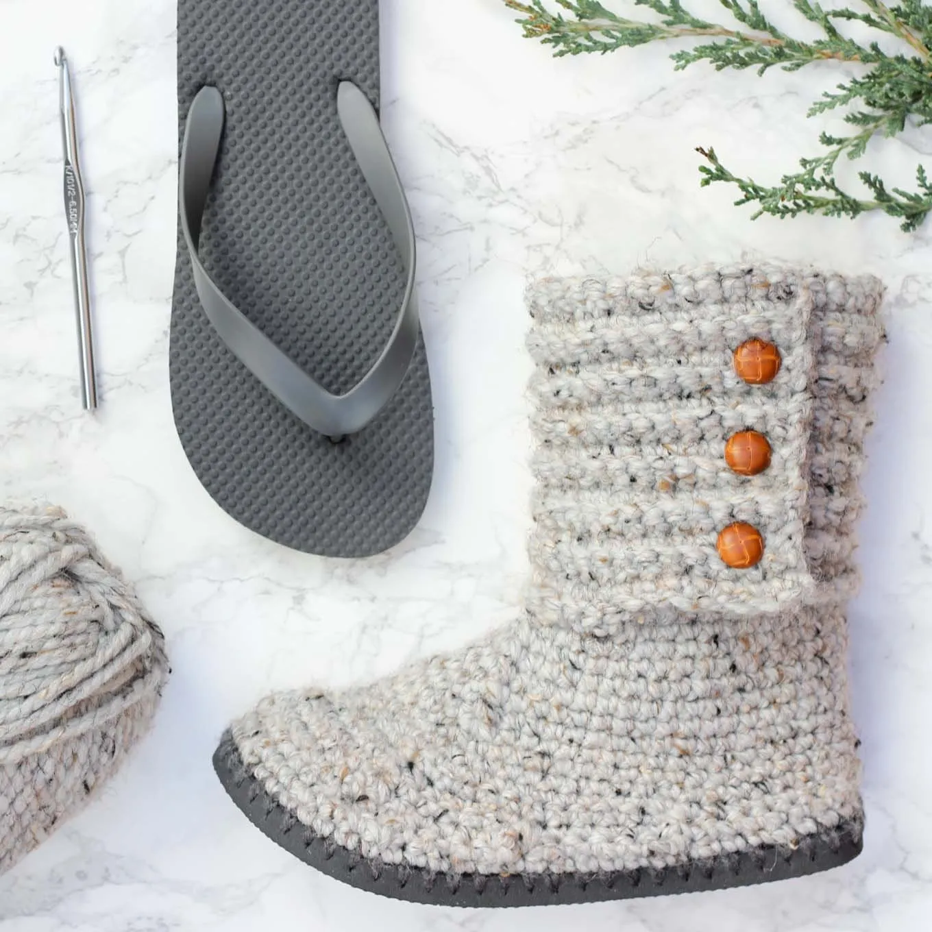 Cabin Boots Crochet Pattern
