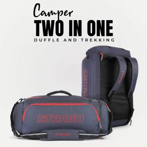 Camper 2-in-1 Duffel   Backpack - Grey