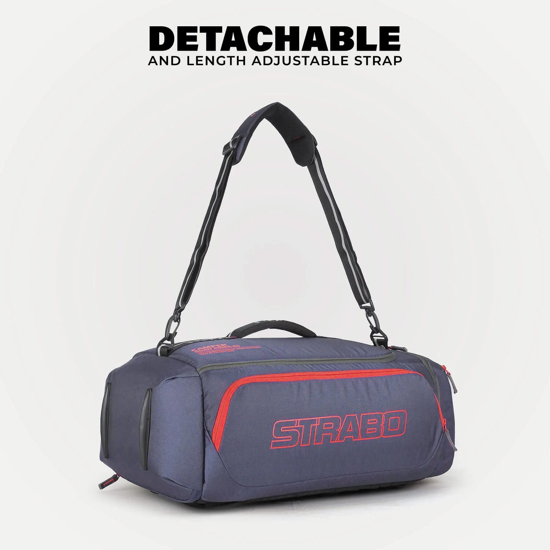 Camper 2-in-1 Duffel   Backpack - Grey