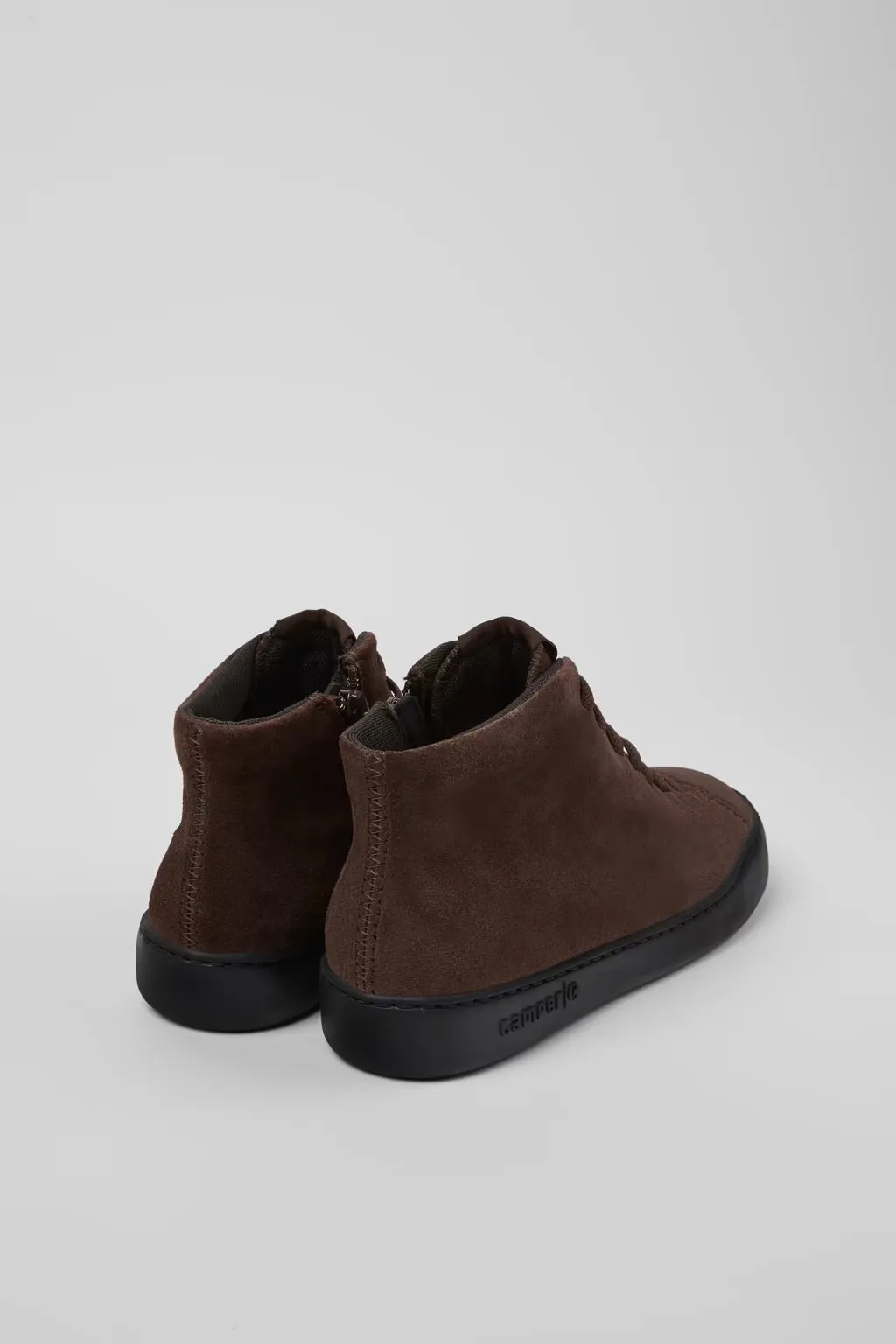 Camper Women's K400422 Peu Touring Ankle Boots Brown