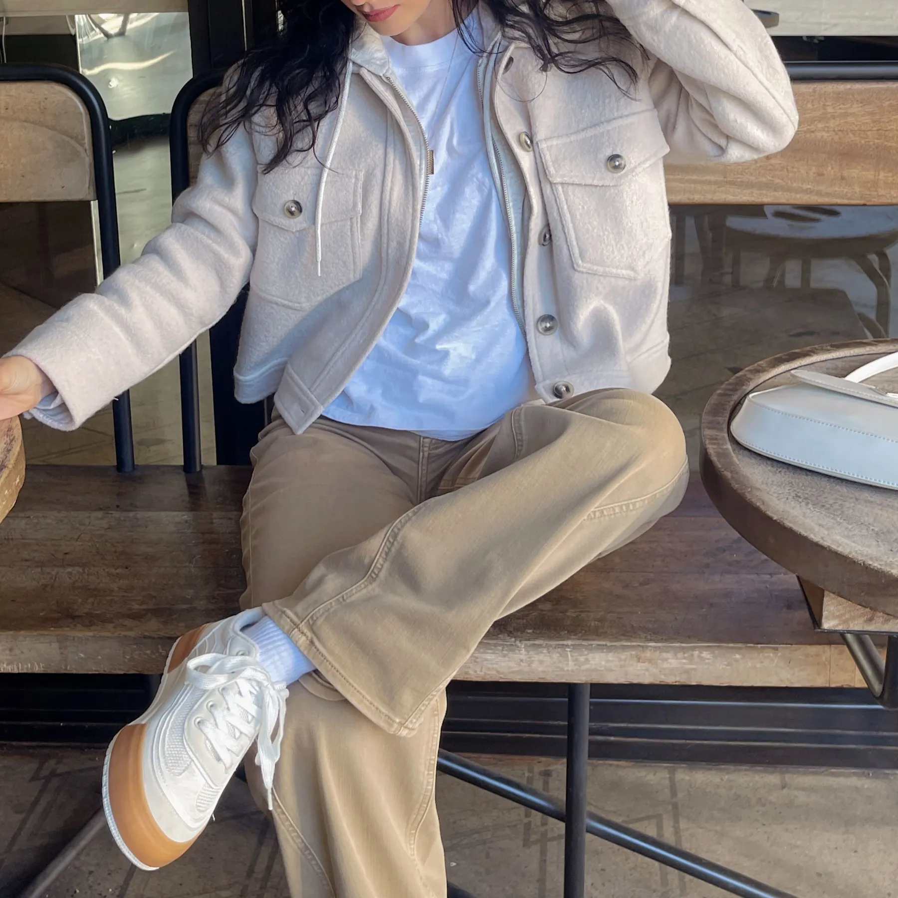 Carson White Sneaker