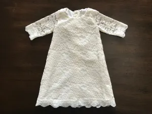 Champagne Baptism Bell Dress