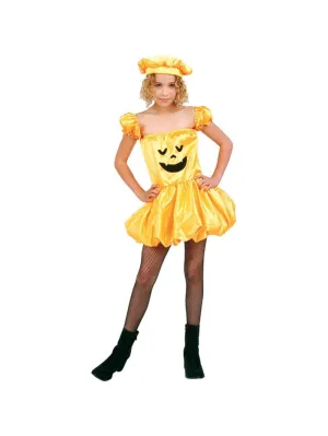 Child Jack-O-Lantern Dress Costume