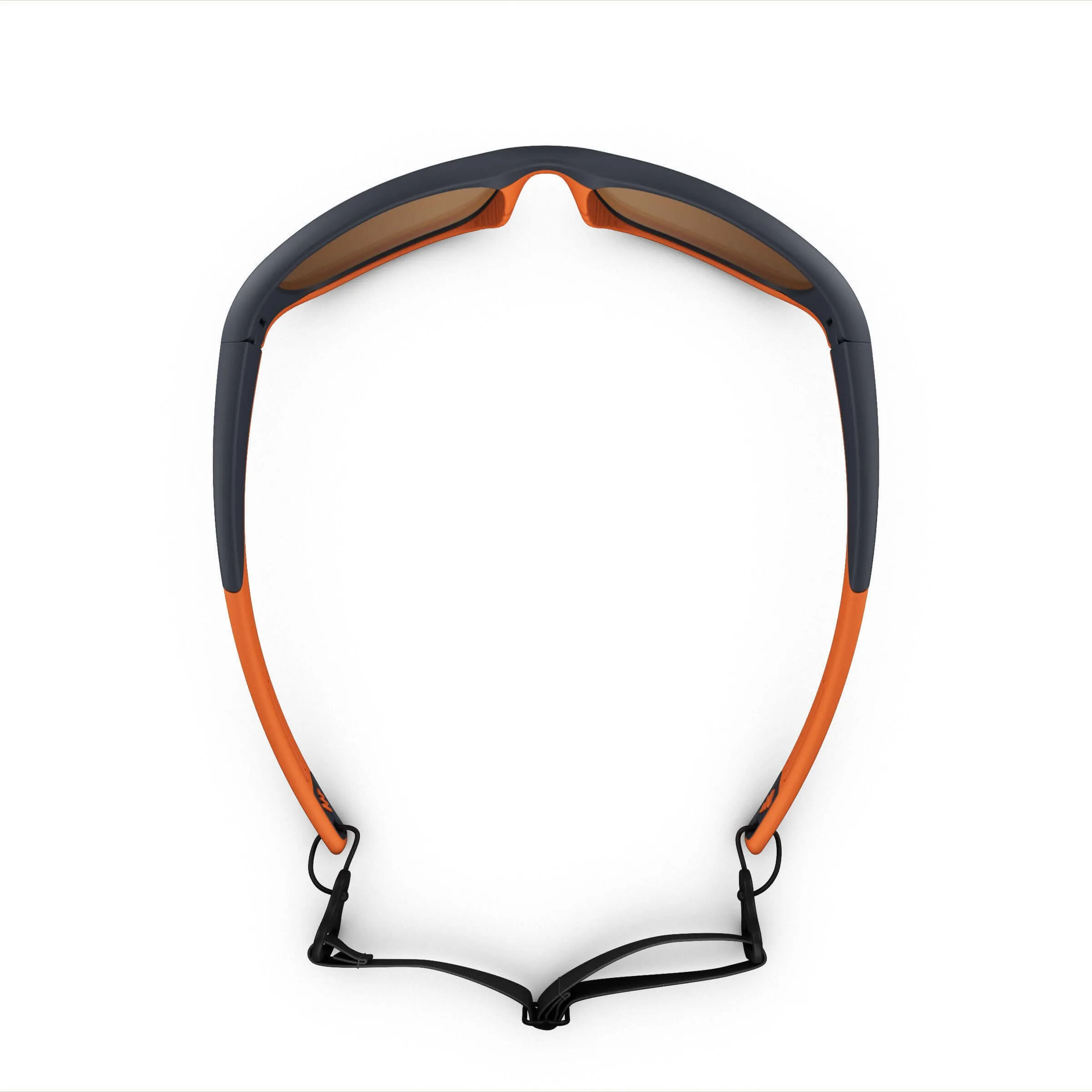 Children's sunglasses Quechua MH T550, category 4, black-orange