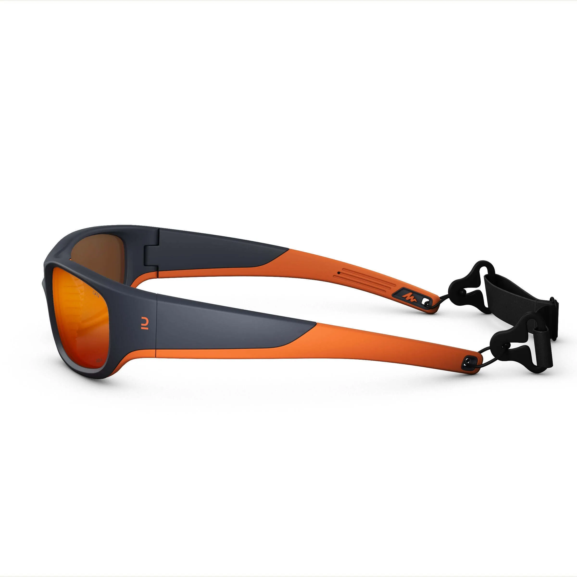 Children's sunglasses Quechua MH T550, category 4, black-orange