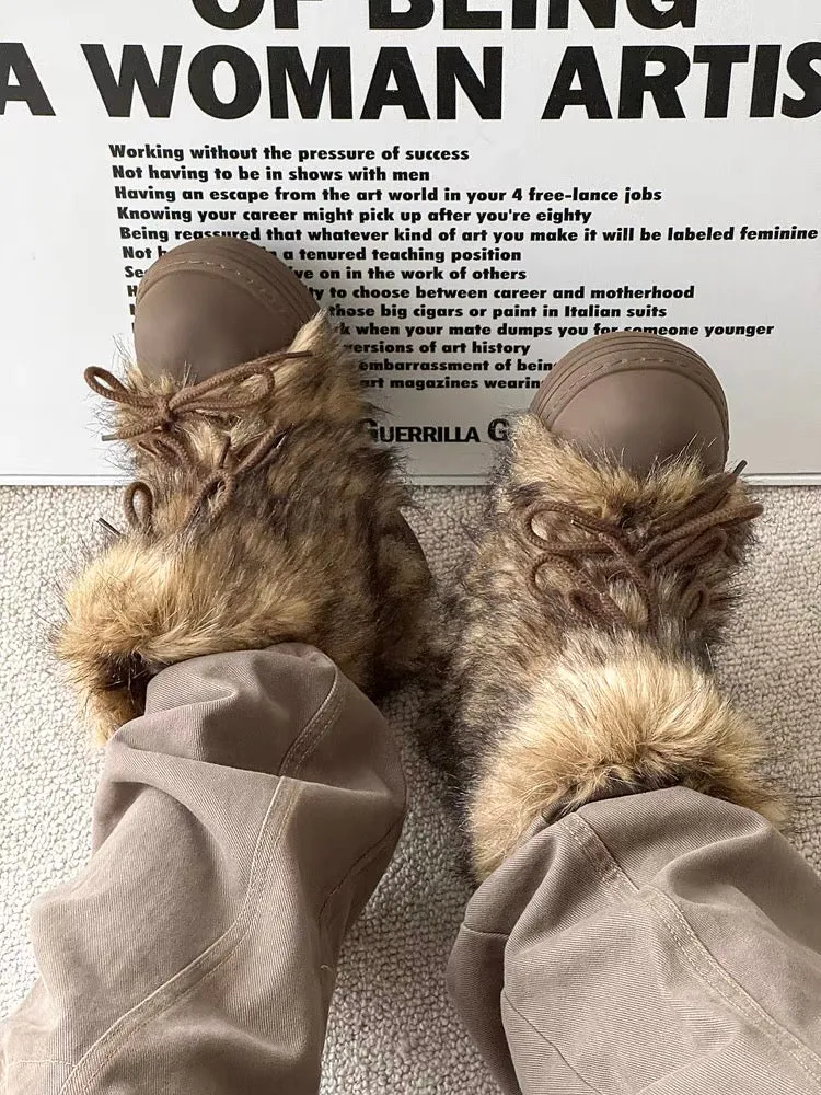 Chunky Snow Boots