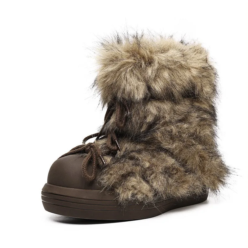Chunky Snow Boots