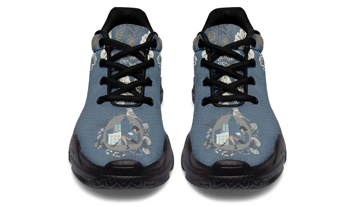 City Reading Chunky Sneakers