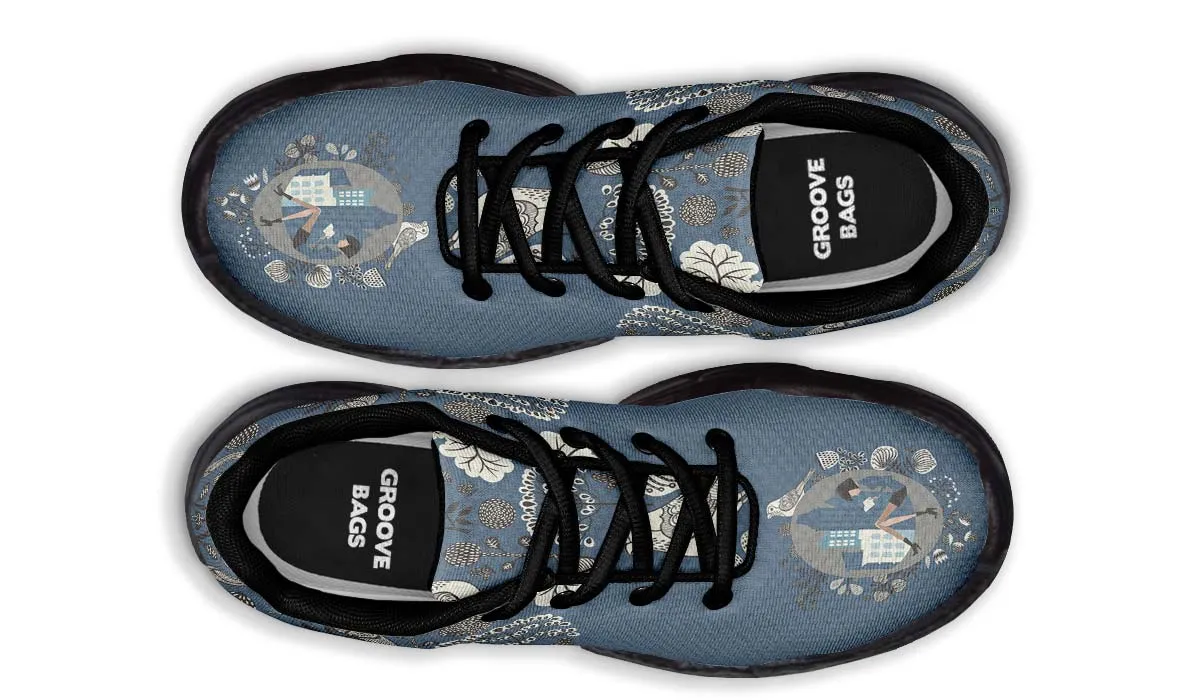 City Reading Chunky Sneakers