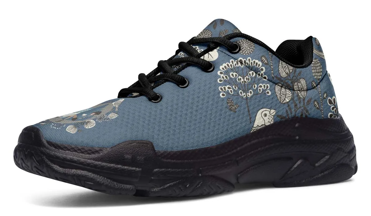 City Reading Chunky Sneakers