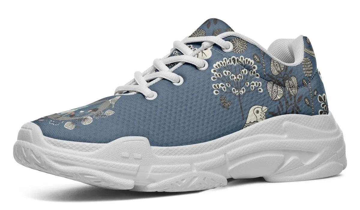 City Reading Chunky Sneakers