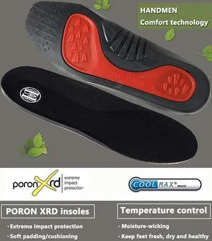 CK304 Men's 6" Soft Toe Non-Slip Water Resistant for Construction Work Boots