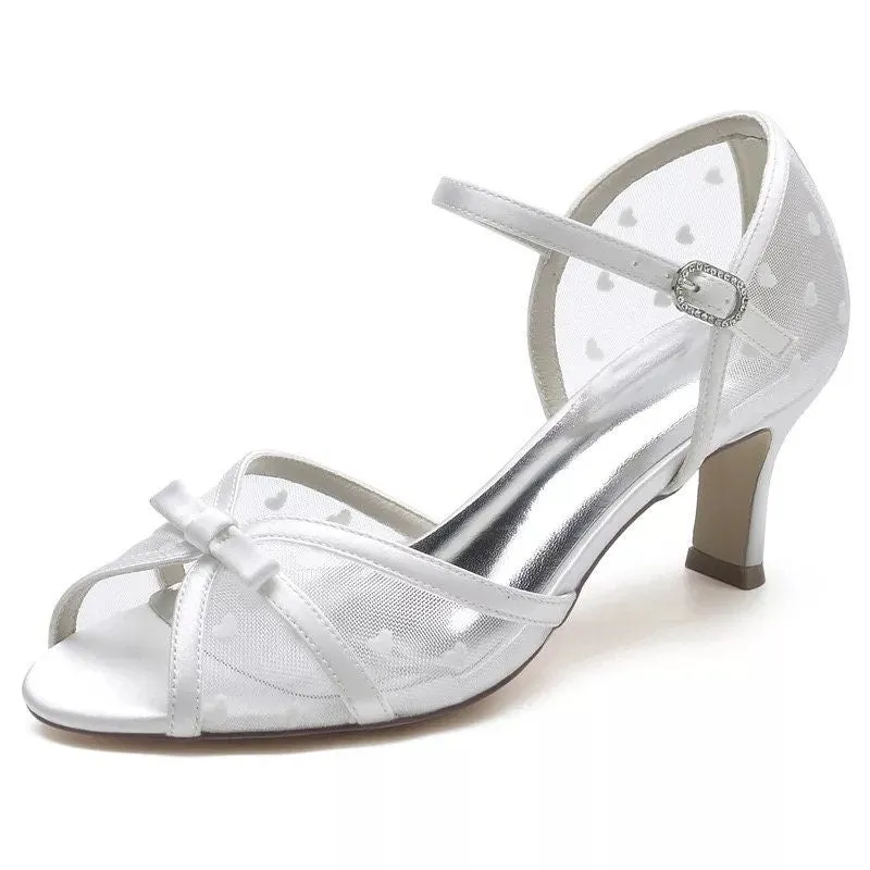 Classic White Bridal Shoes