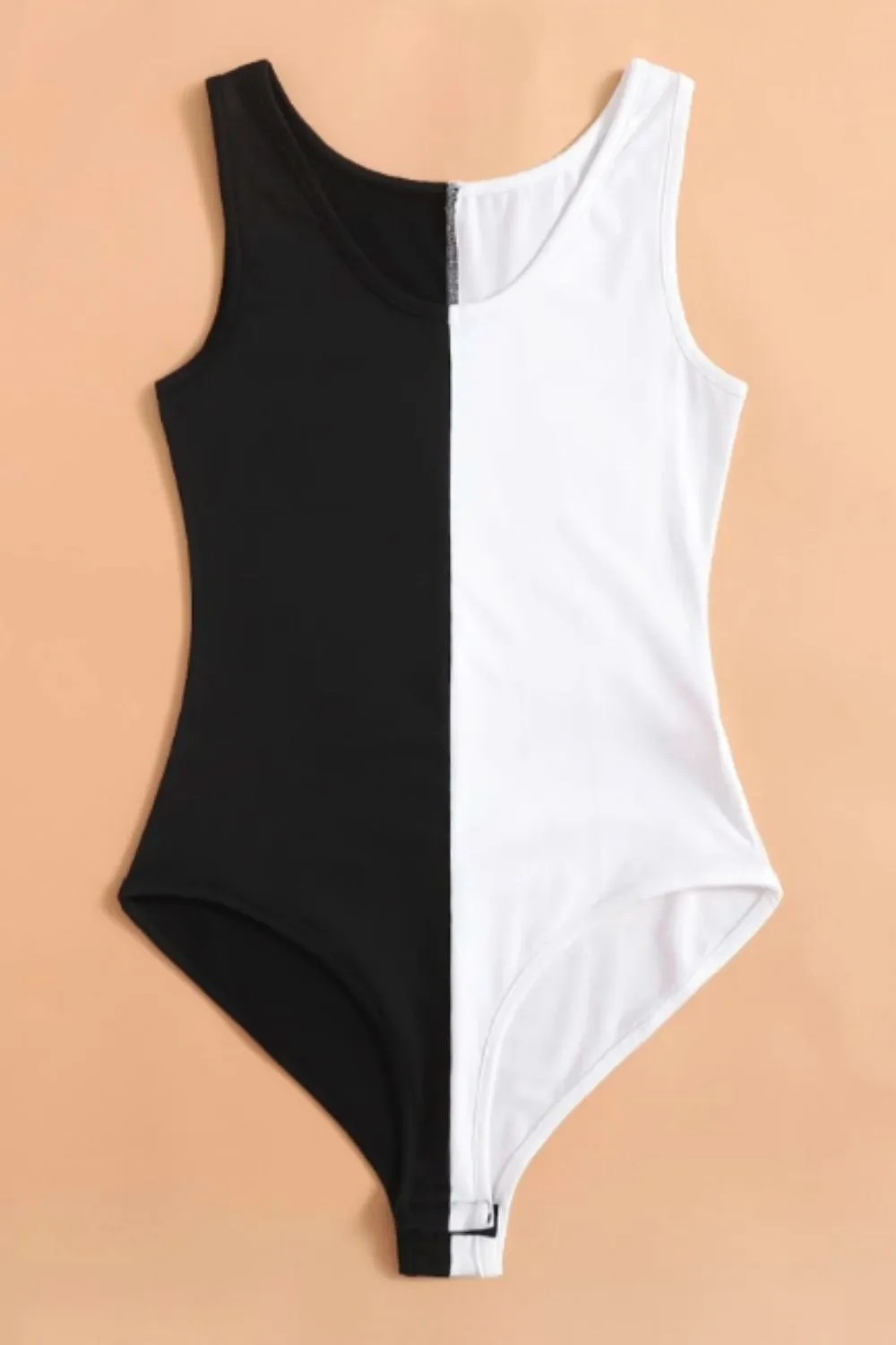 Colorblock Bodysuit