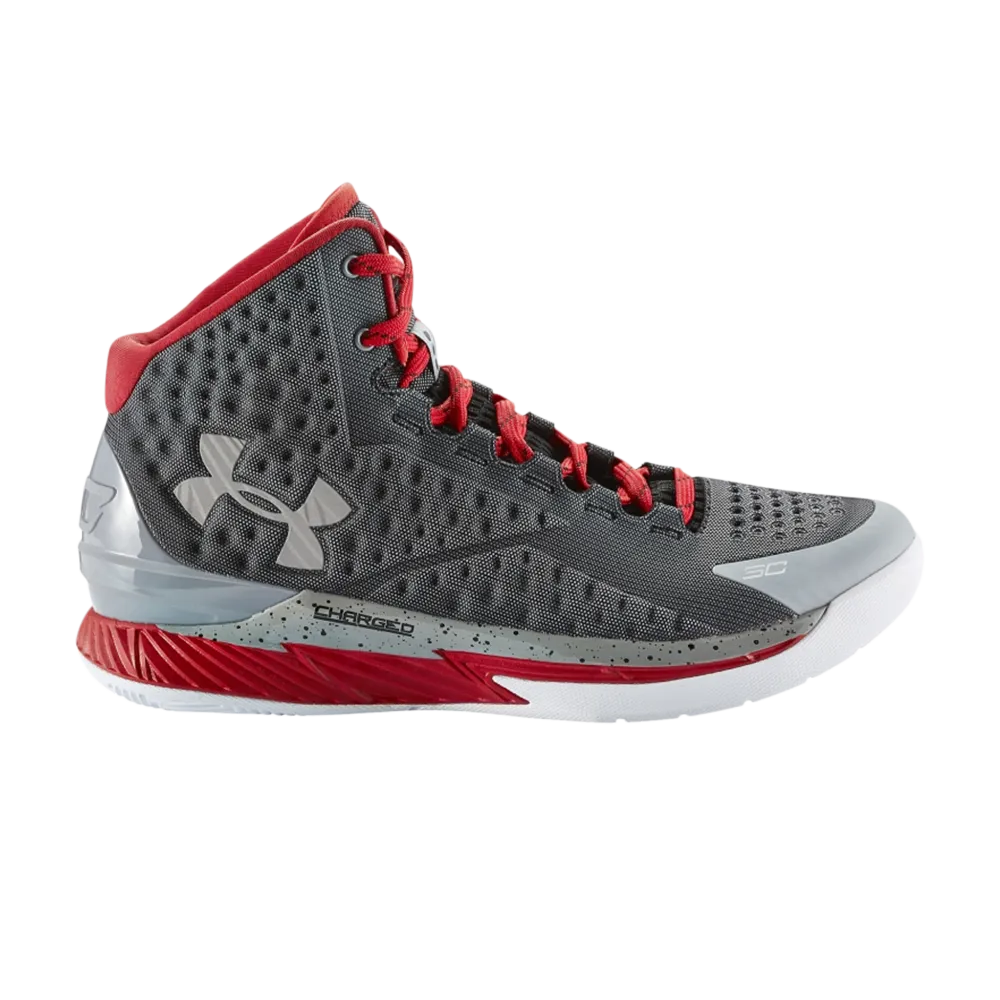 Curry 1 Under Armor sneakers, silver