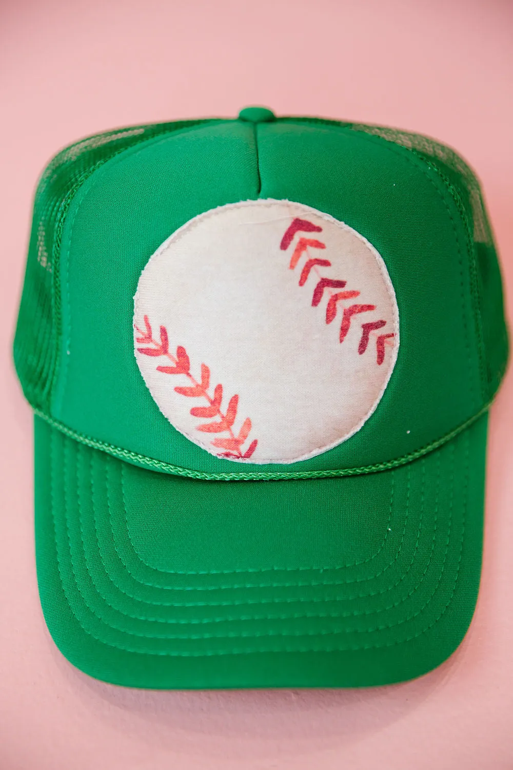 CUSTOM SPORTS PATCH TRUCKER HAT
