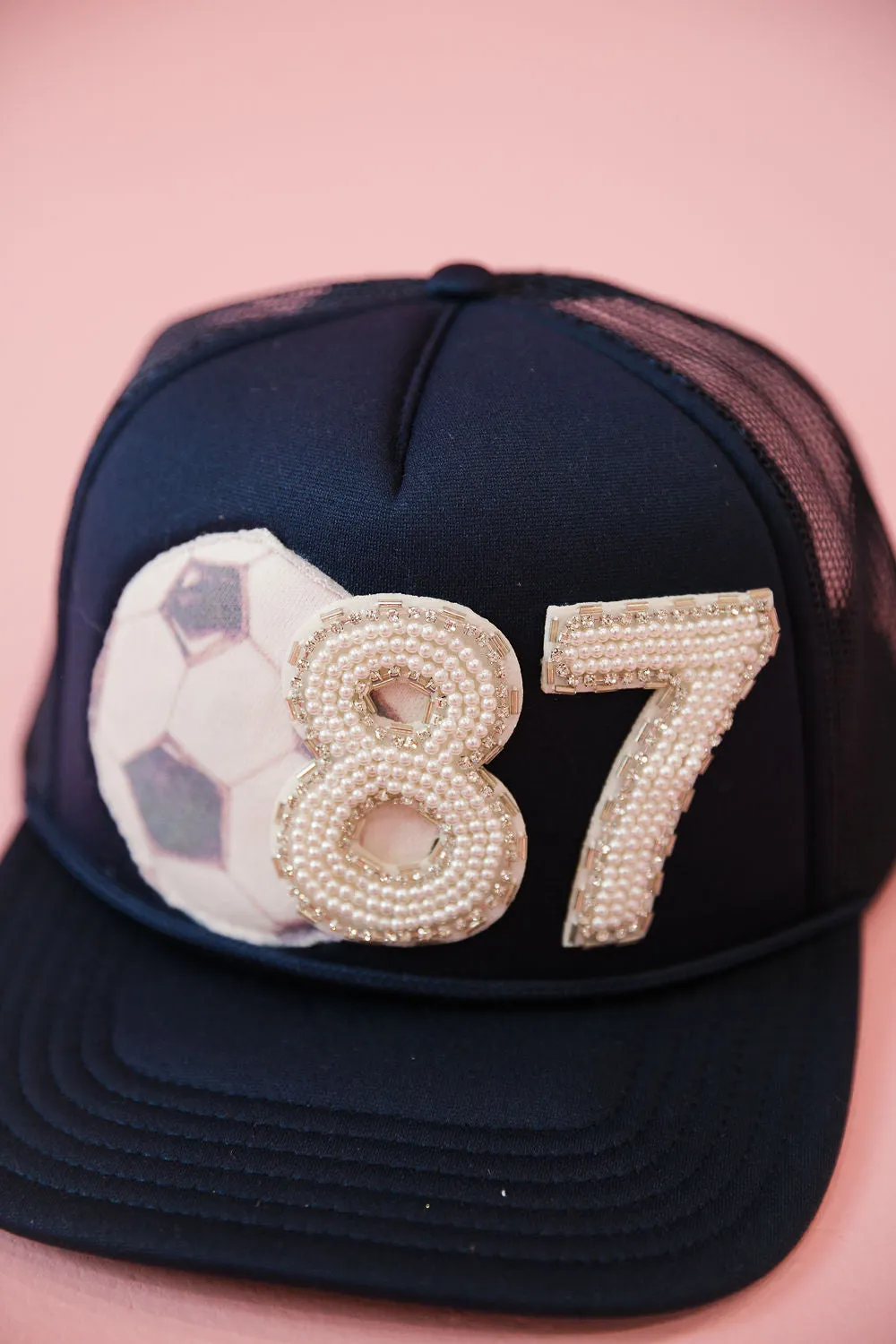 CUSTOM SPORTS PATCH TRUCKER HAT