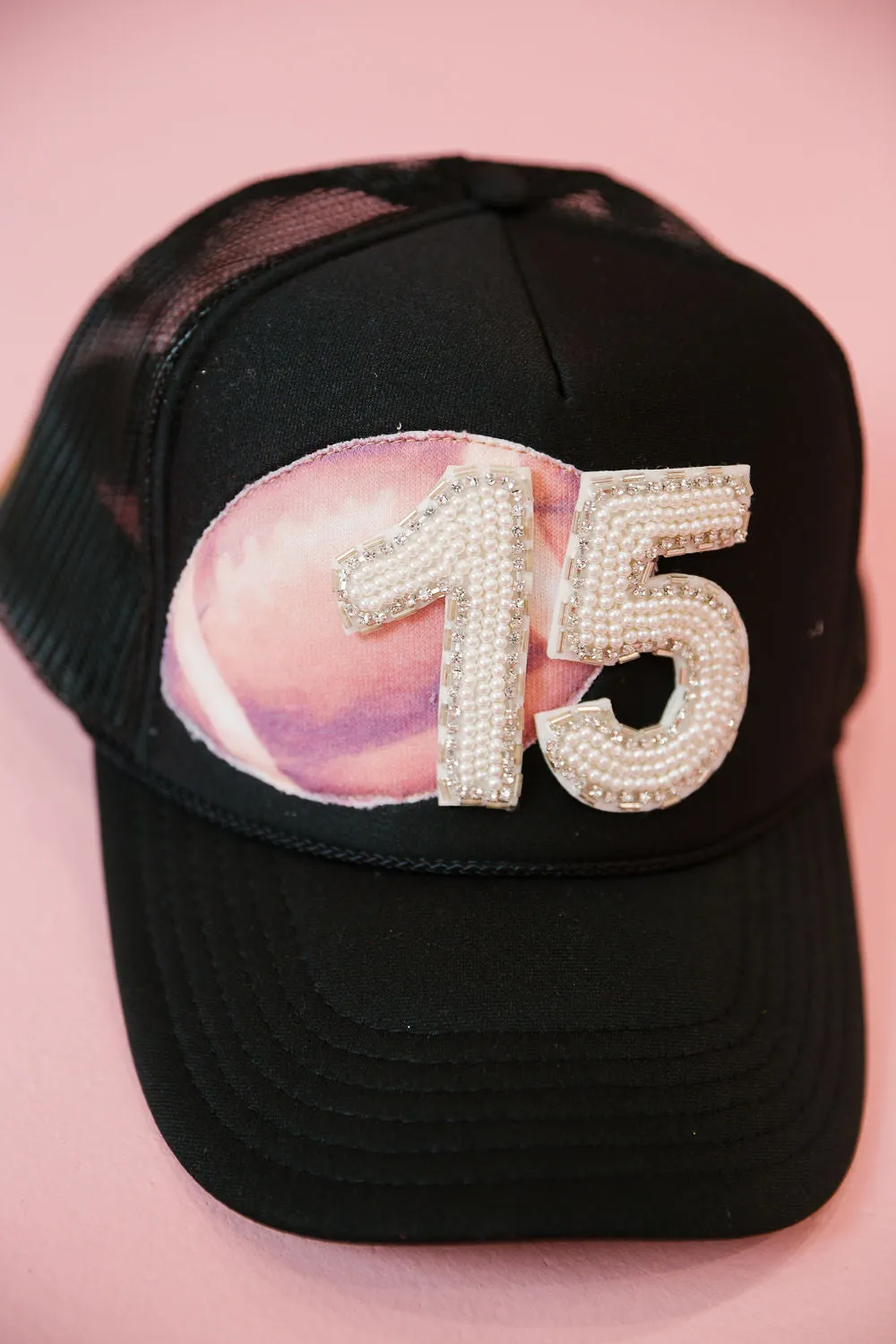 CUSTOM SPORTS PATCH TRUCKER HAT