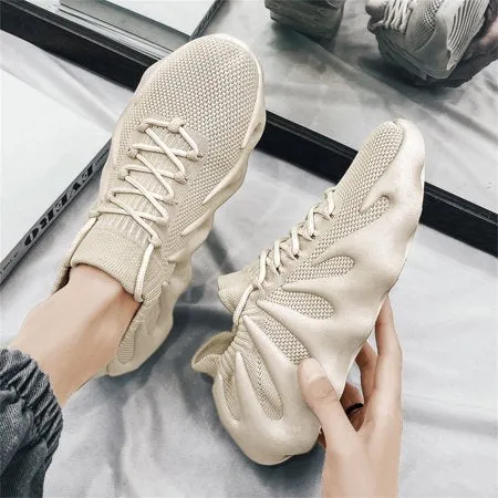 Damyuan Fashion Sneakers for Men Slip On Walking Shoes Non Slip Lightweight Breathable Mesh Running Shoes Comfortable Socks Shoes