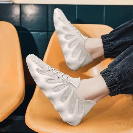 Damyuan Fashion Sneakers for Men Slip On Walking Shoes Non Slip Lightweight Breathable Mesh Running Shoes Comfortable Socks Shoes