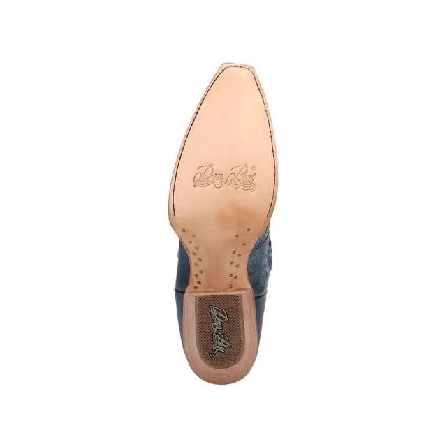 Dan Post Ladies Western Boots Mesa Bucklace Leather - Blue - DP7019