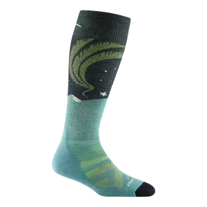 Darn Tough Women's Aurora Over-The-Calf Lightweight Ski & Snowboard Sock
