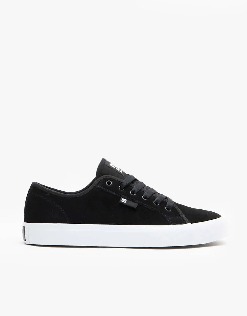 DC Manual S Skate Shoes - Black/White