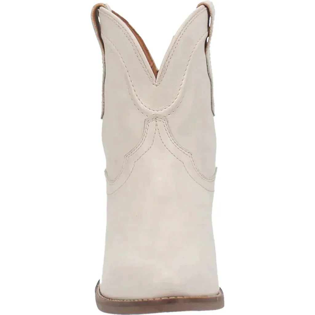 DINGO SEGUARO LEATHER WHITE BOOTIE STYLE DI825WH