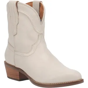DINGO SEGUARO LEATHER WHITE BOOTIE STYLE DI825WH