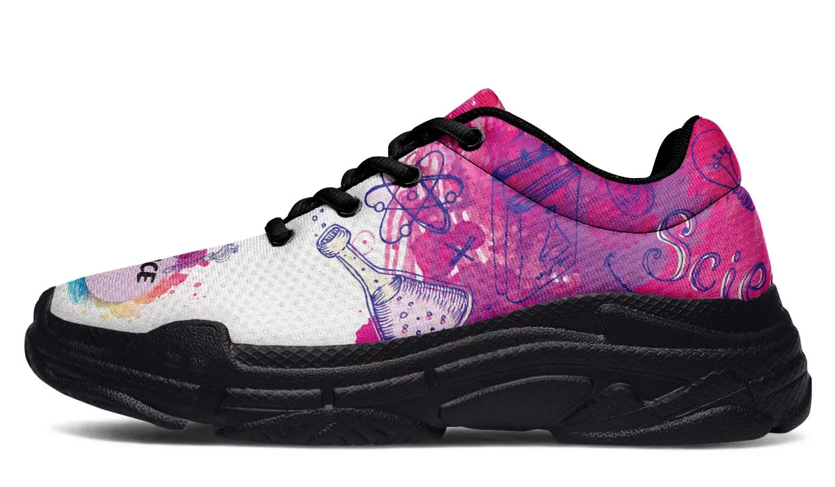 Doodle Style Science Chunky Sneakers