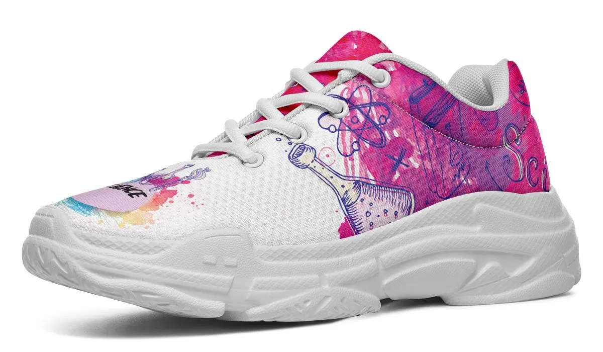 Doodle Style Science Chunky Sneakers