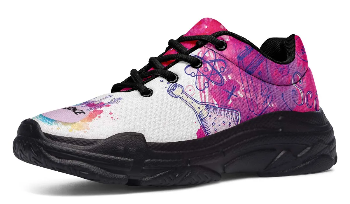 Doodle Style Science Chunky Sneakers