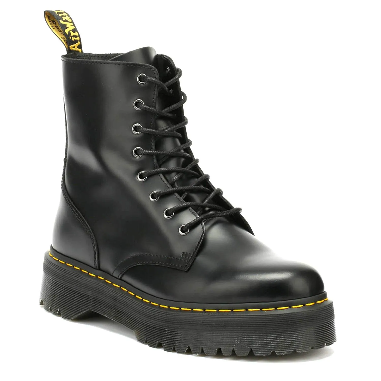 DR. MARTENS JADON 8 EYE BLACK BOOTS