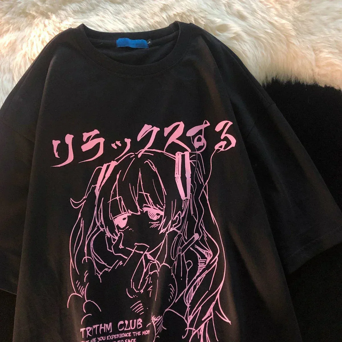 Drama Queen Kawaii Tee – Y2K Fairycore Short Sleeve Harajuku Top From Kawaii Stop