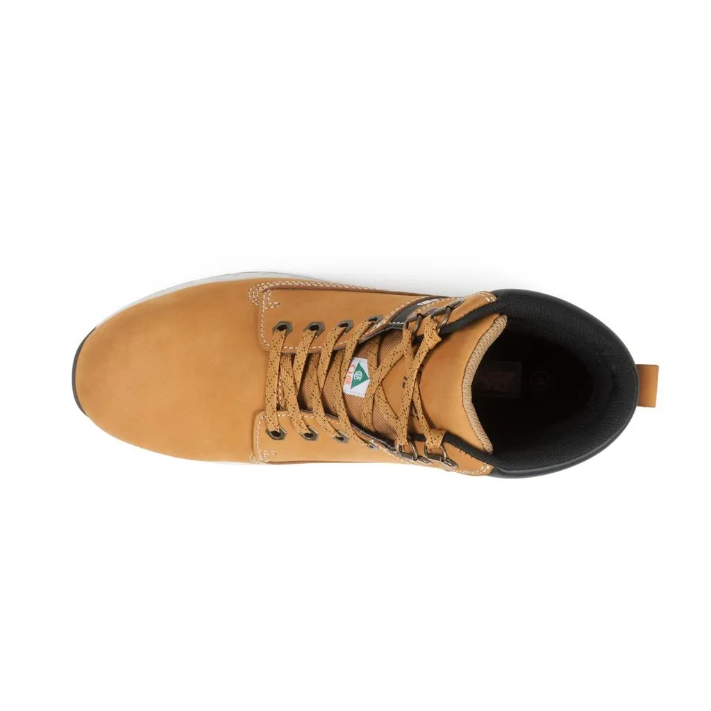 DuraDrive 7 to 13 Black/Wheat Rubber Lightweight Waterproof Safety Work Boot