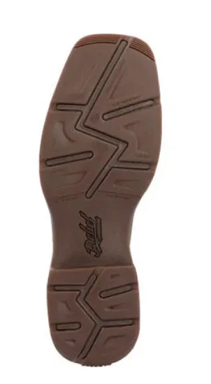DURANGO MENS REBEL CEDAR BARK AND MONARCH ORANGE WESTERN BOOT STYLE DDB0392