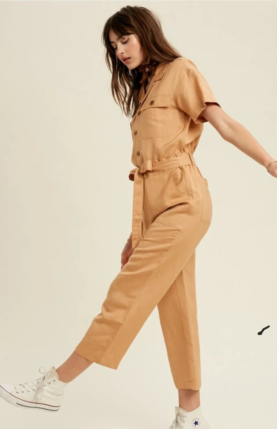 Emerson Jumpsuit-Clay