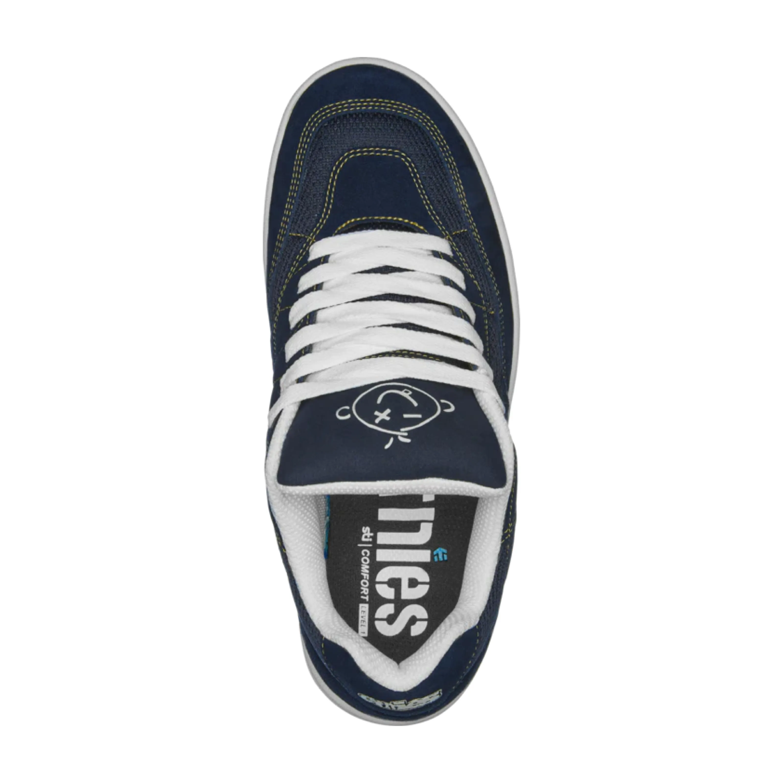 Etnies Snake - Navy Blue / White / Yellow