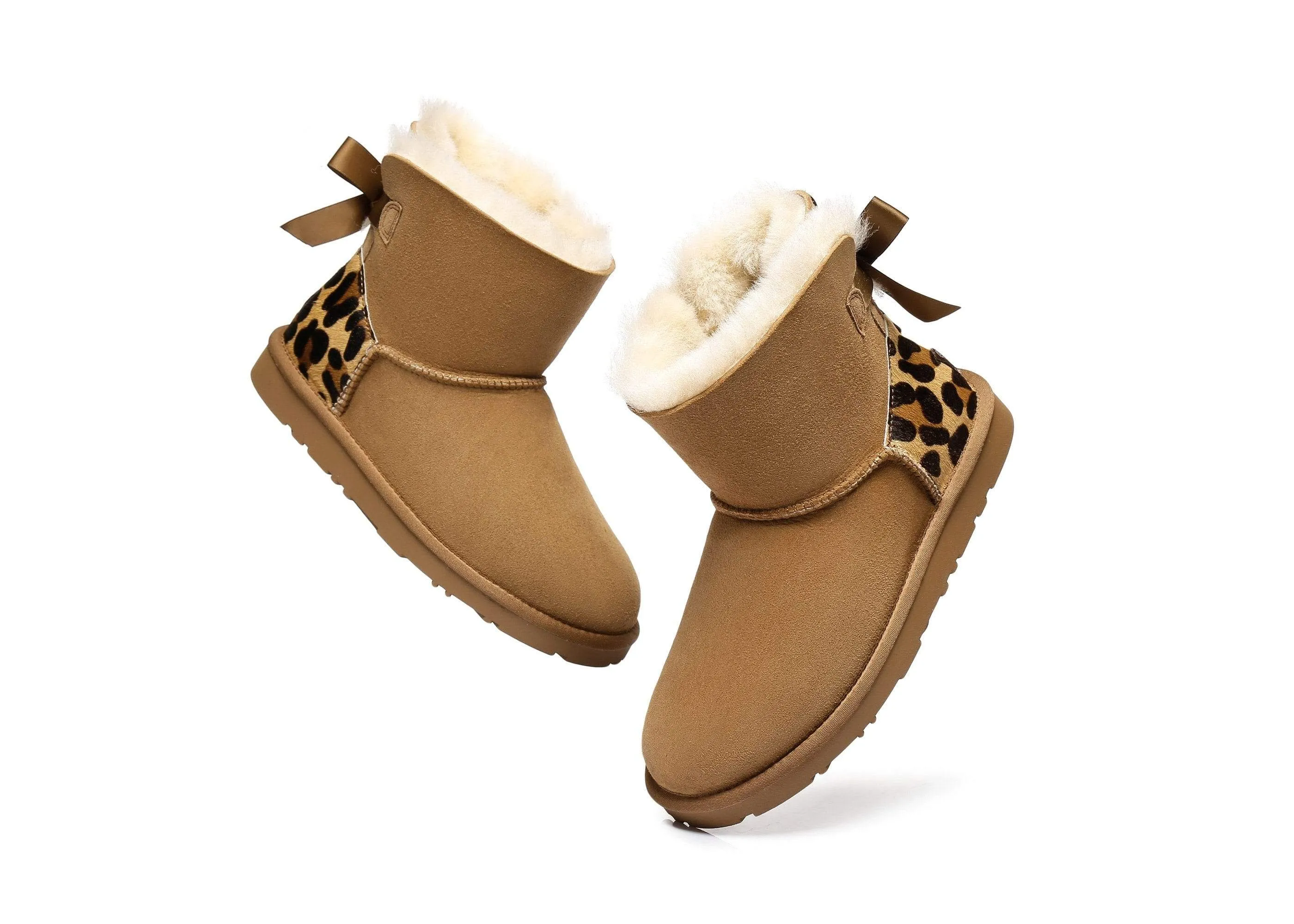 Ever UGG Mini Women Boots with Bailey Bow