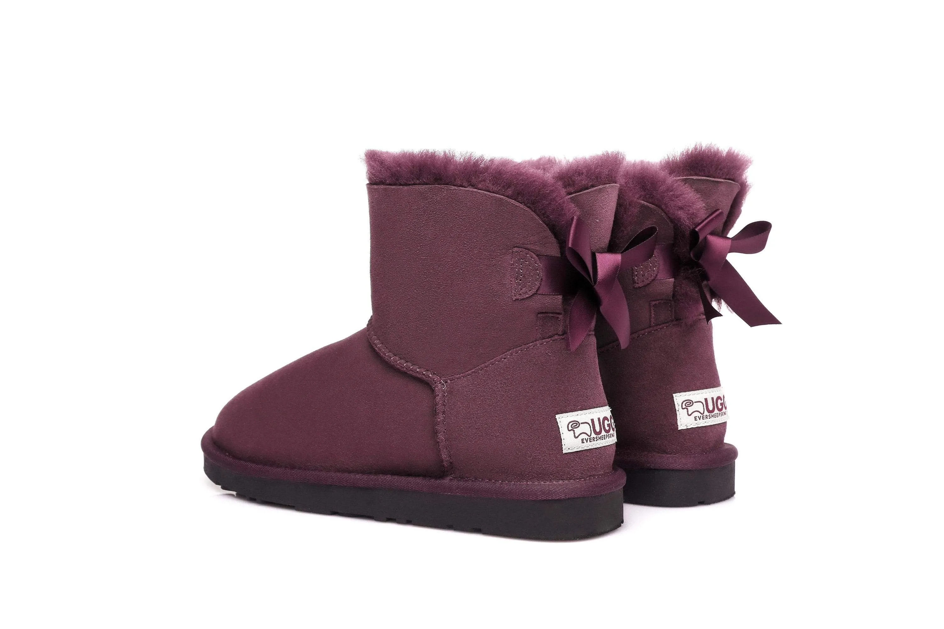 Ever UGG Mini Women Boots with Bailey Bow