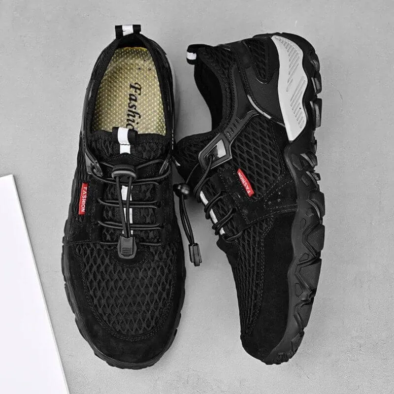 Fashion Soft Breathable Mesh Hiking Shoes for Climbing and Trekking
