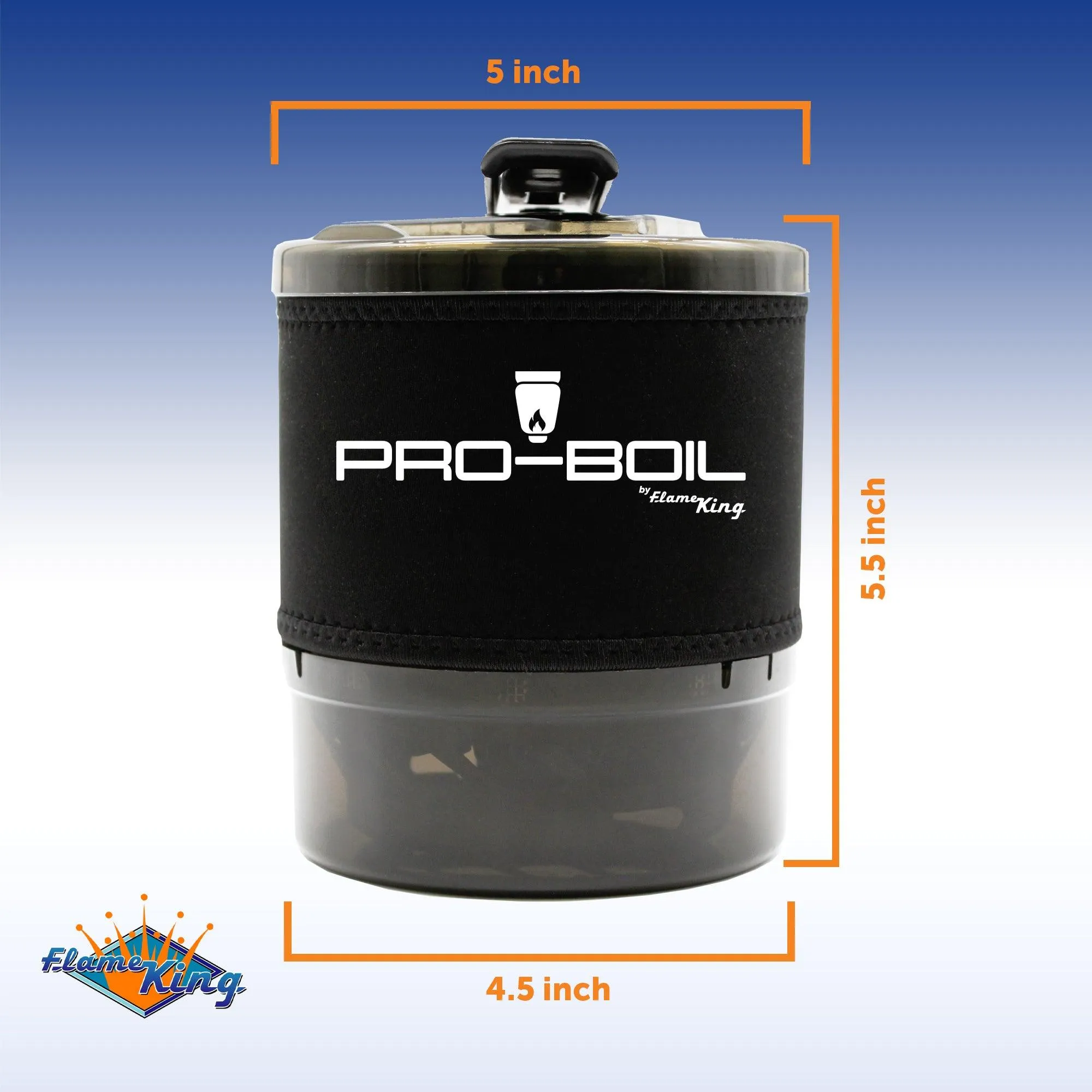 Flame King Pro-Boil Camping and Backpacking Stove Cooking System