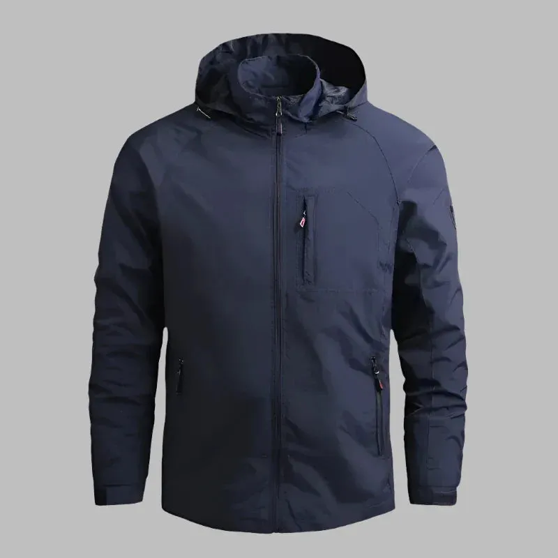 Flexfit Trekking Jacke | Leichte wasserdichte Herrenjacke für Trekking