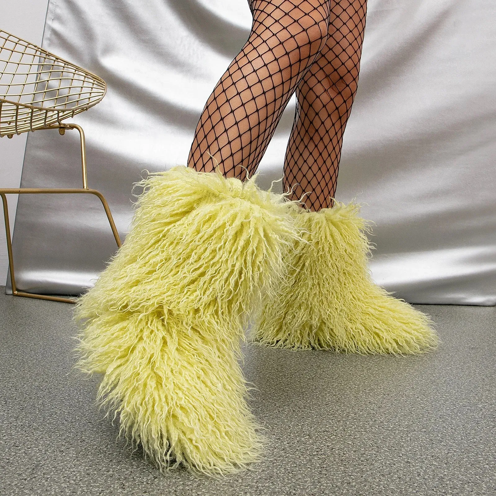 Fluffy Boots